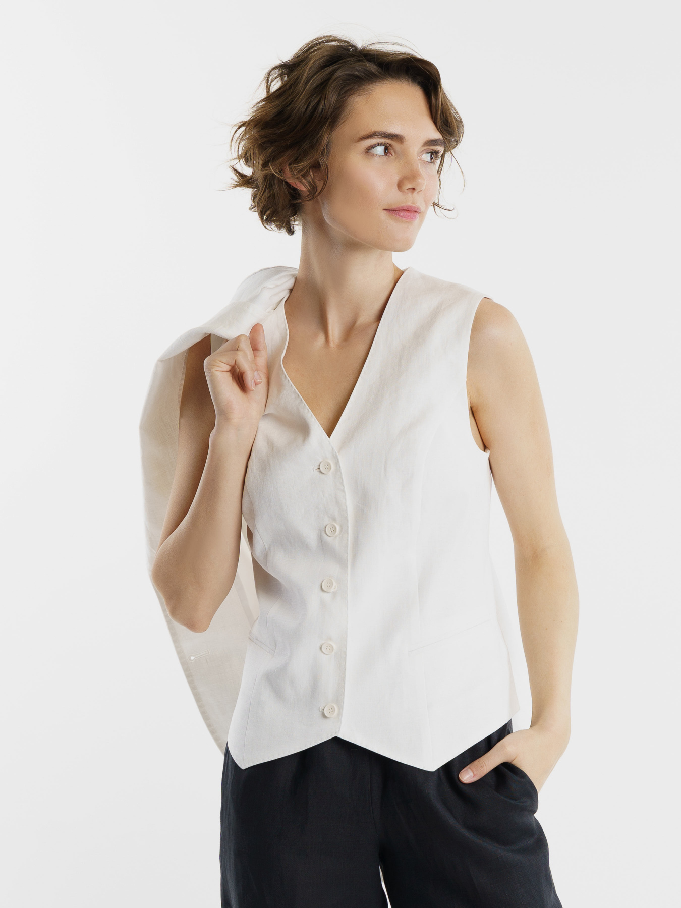 Жилет классический Arber модель W20.08.00.323 Фото