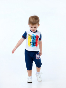 Шорты SMIL модель smil_112312-sero-sinij Фото