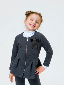 Жакет SMIL модель smil_116449-temno-seryj-melanz Фото