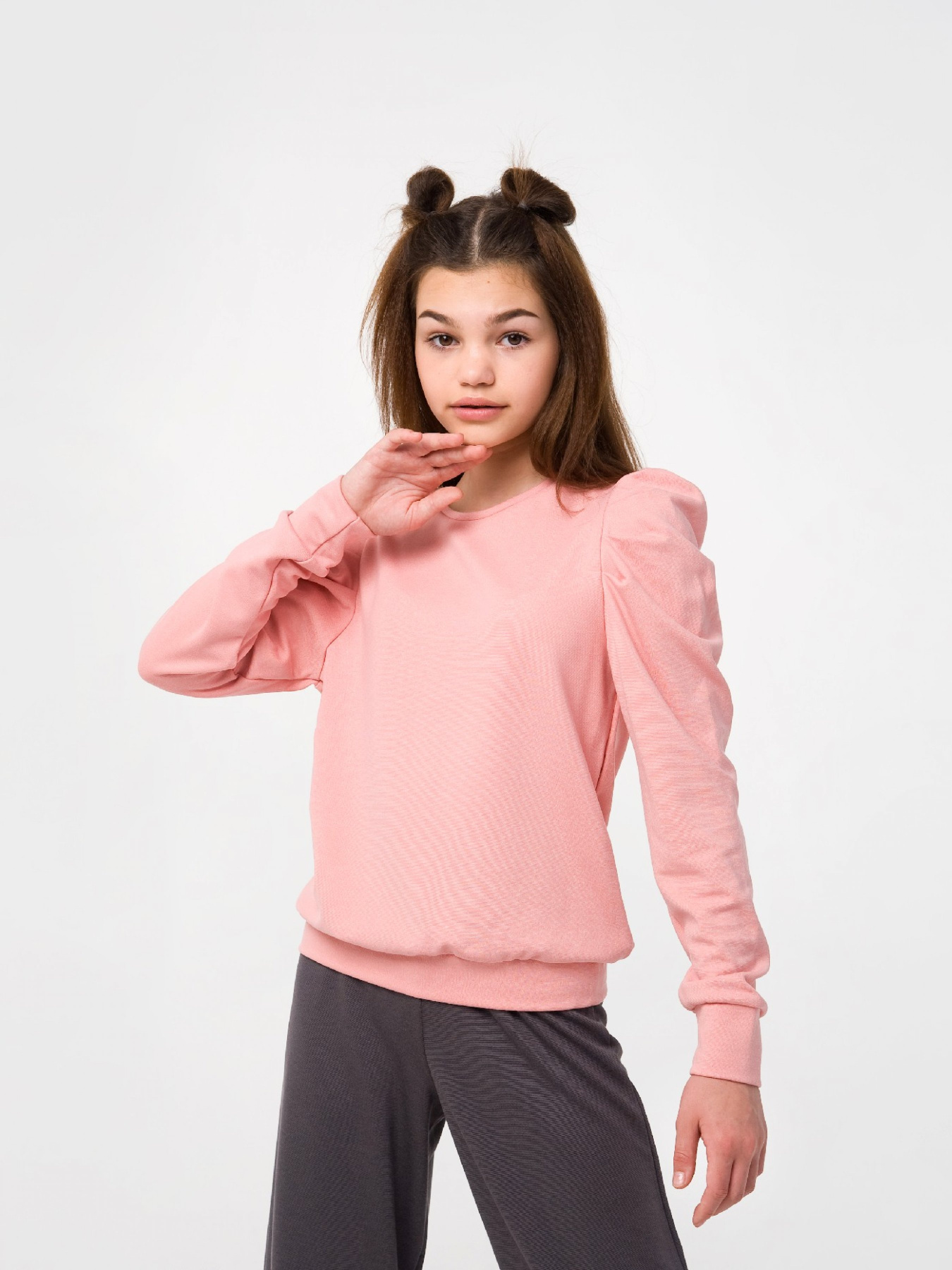 Свитшот SMIL модель smil_116505-rozovaa-karamel Фото