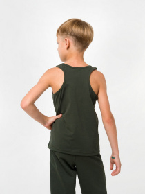 Майка SMIL модель smil_110659-temnyj-haki Фото