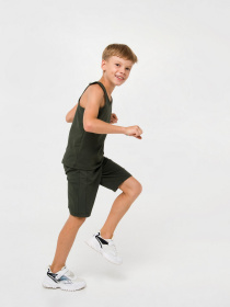 Майка SMIL модель smil_110659-temnyj-haki Фото