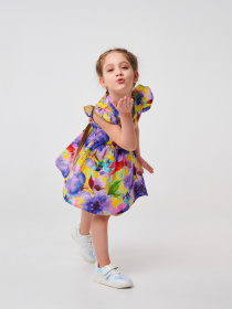 Платье мини SMIL модель smil_120351-cvety Фото