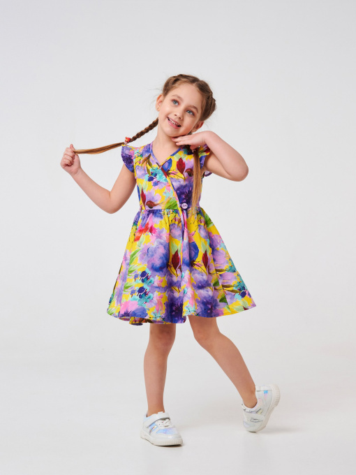 Сукня міні SMIL модель smil_120351-cvety Фото