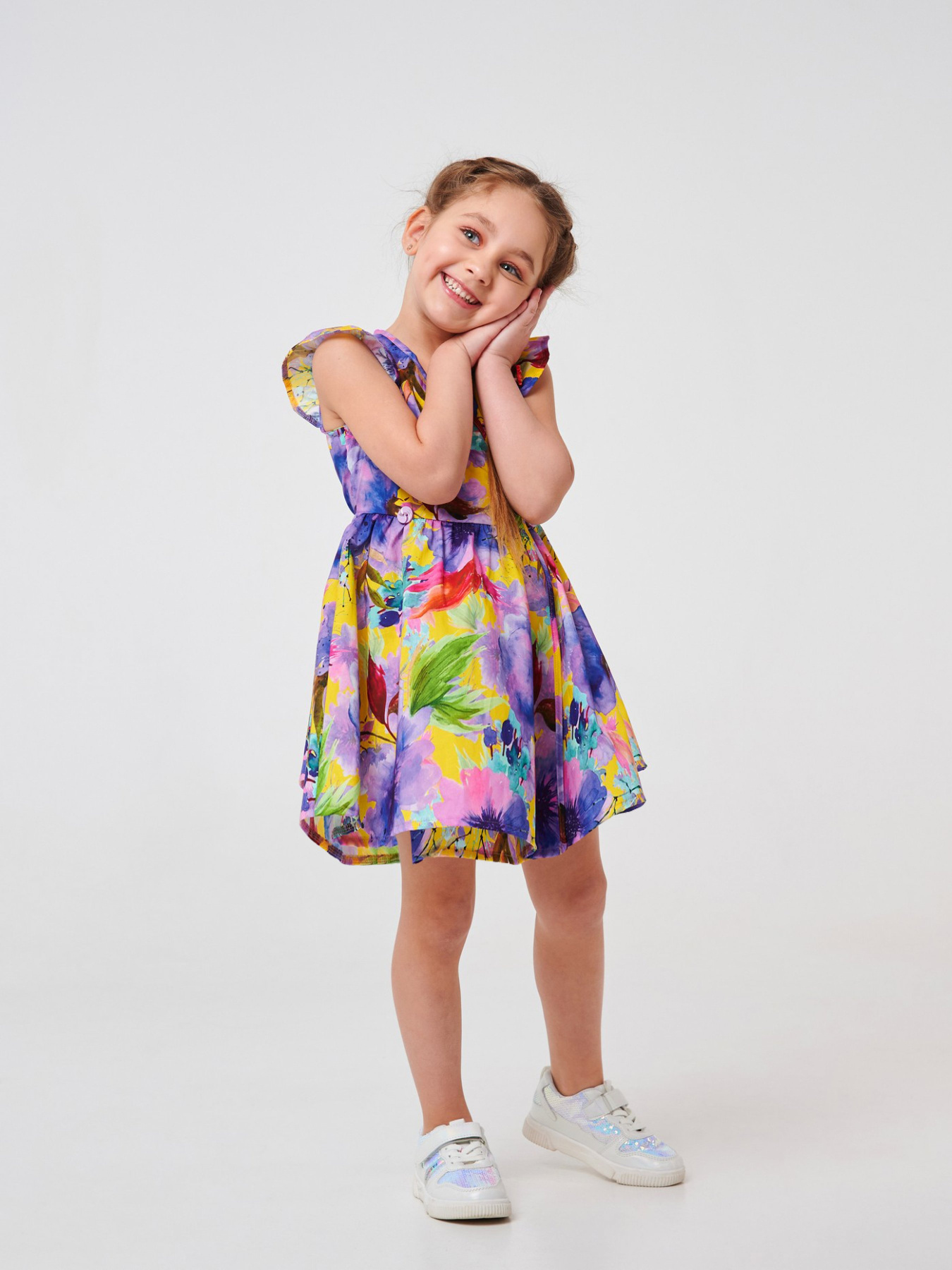 Сукня міні SMIL модель smil_120351-cvety Фото