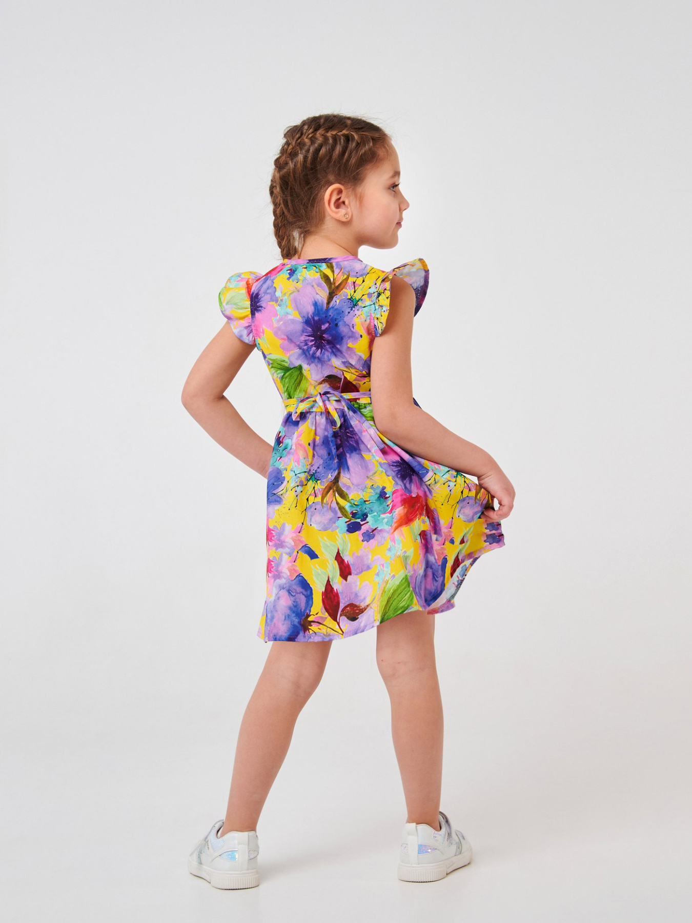 Сукня міні SMIL модель smil_120351-cvety Фото