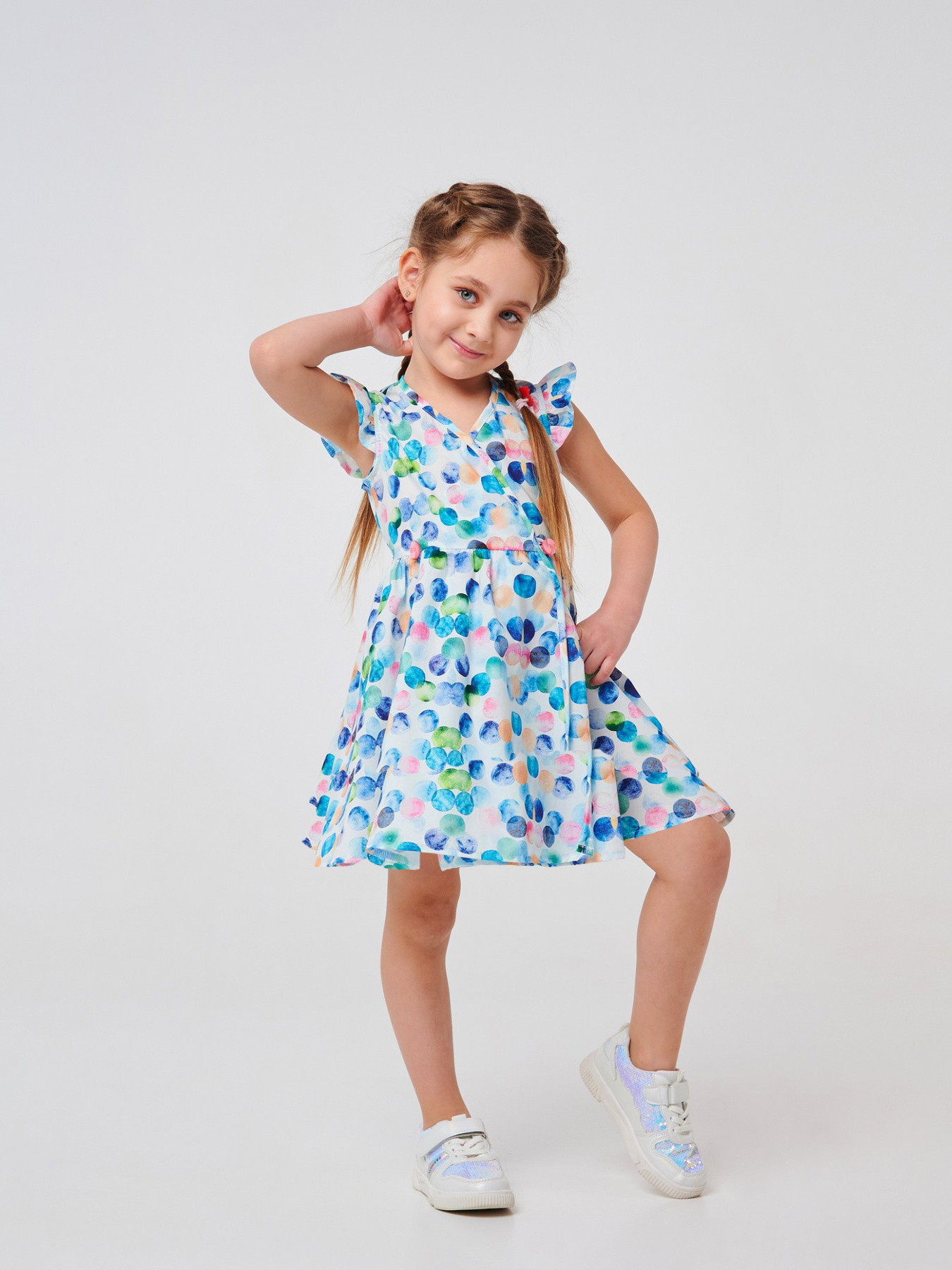 Платье мини SMIL модель smil_120351-sariki Фото