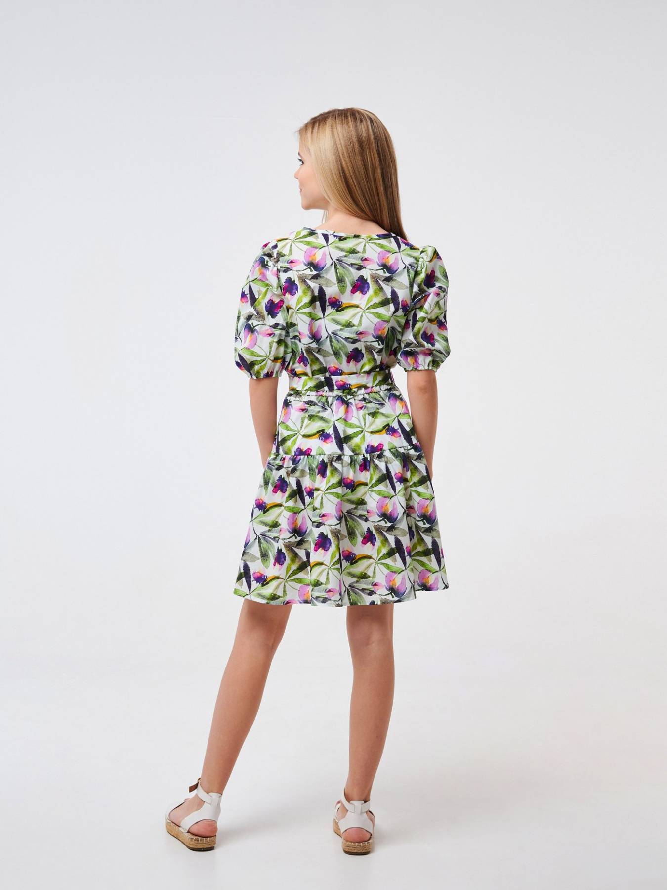 Сукня міні SMIL модель smil_120355-polevye-cvety Фото