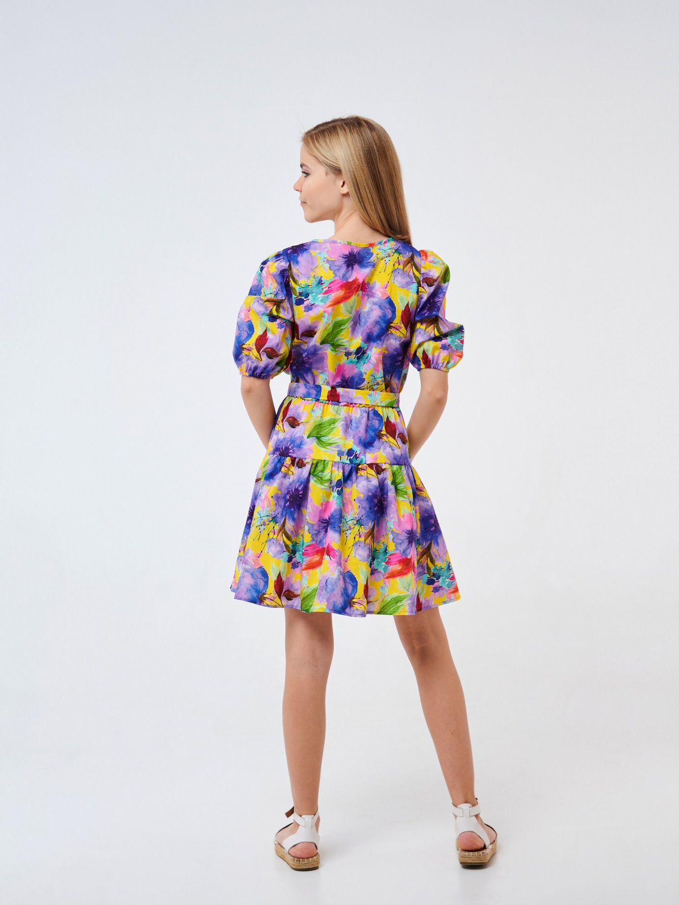 Платье мини SMIL модель smil_120355-cvety Фото