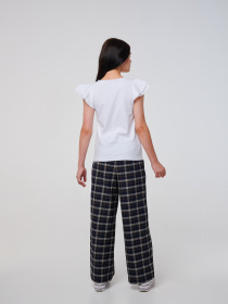 Брюки палаццо SMIL модель smil_115539-tsine-zelenaa-kletka Фото