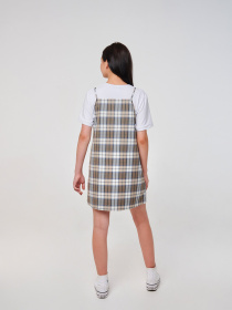 Сарафан SMIL модель smil_120364-bezevaa-kletka Фото