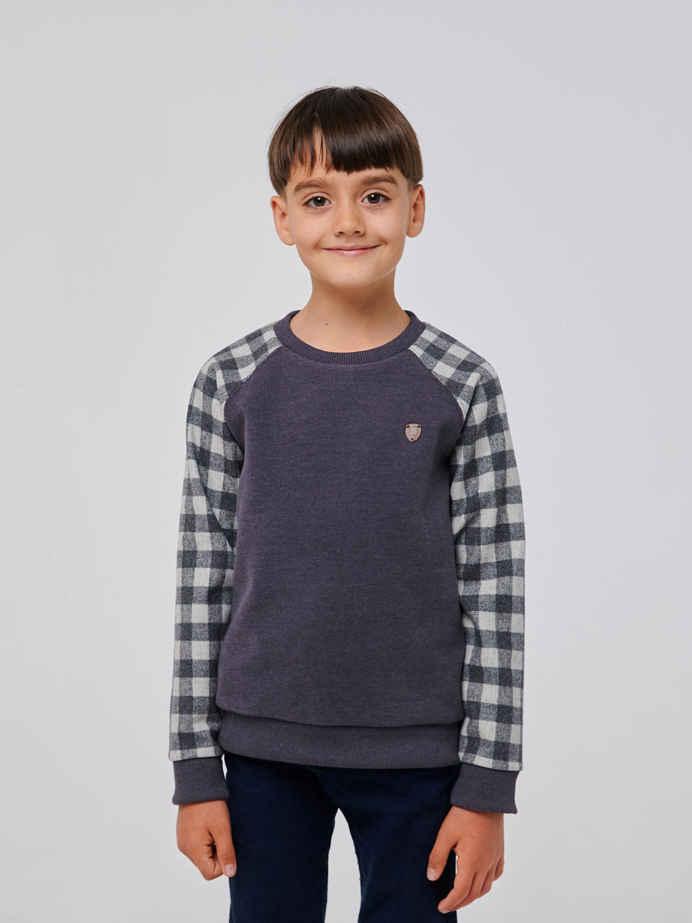 Джемпер SMIL модель smil_116580-seraa-kletka Фото