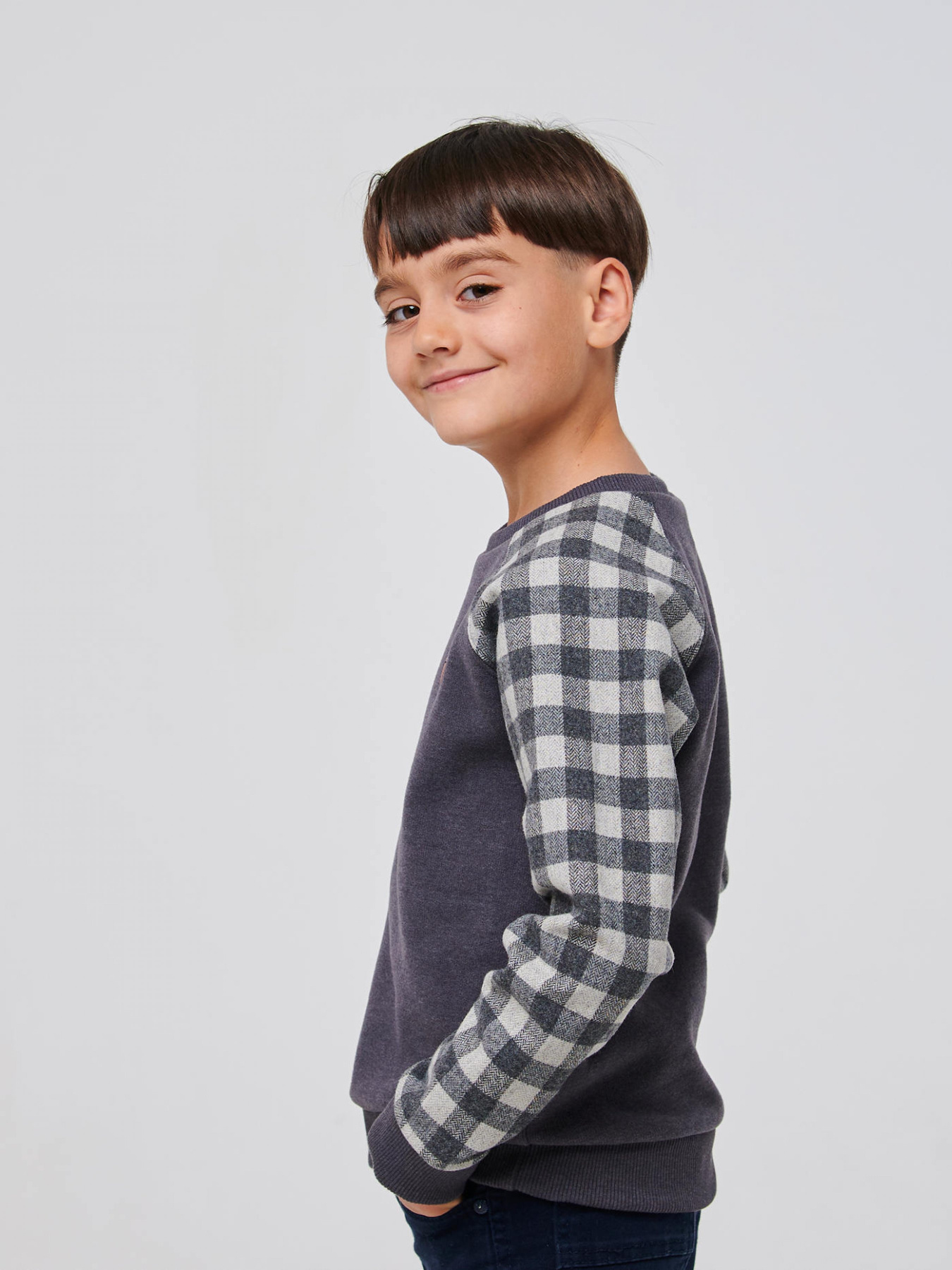 Джемпер SMIL модель smil_116580-seraa-kletka Фото