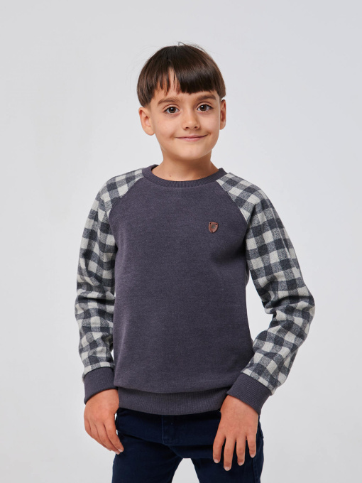 Джемпер SMIL модель smil_116580-seraa-kletka Фото