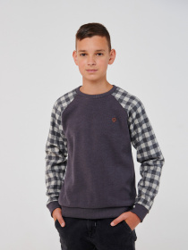 Джемпер SMIL модель smil_116581-seraa-kletka Фото