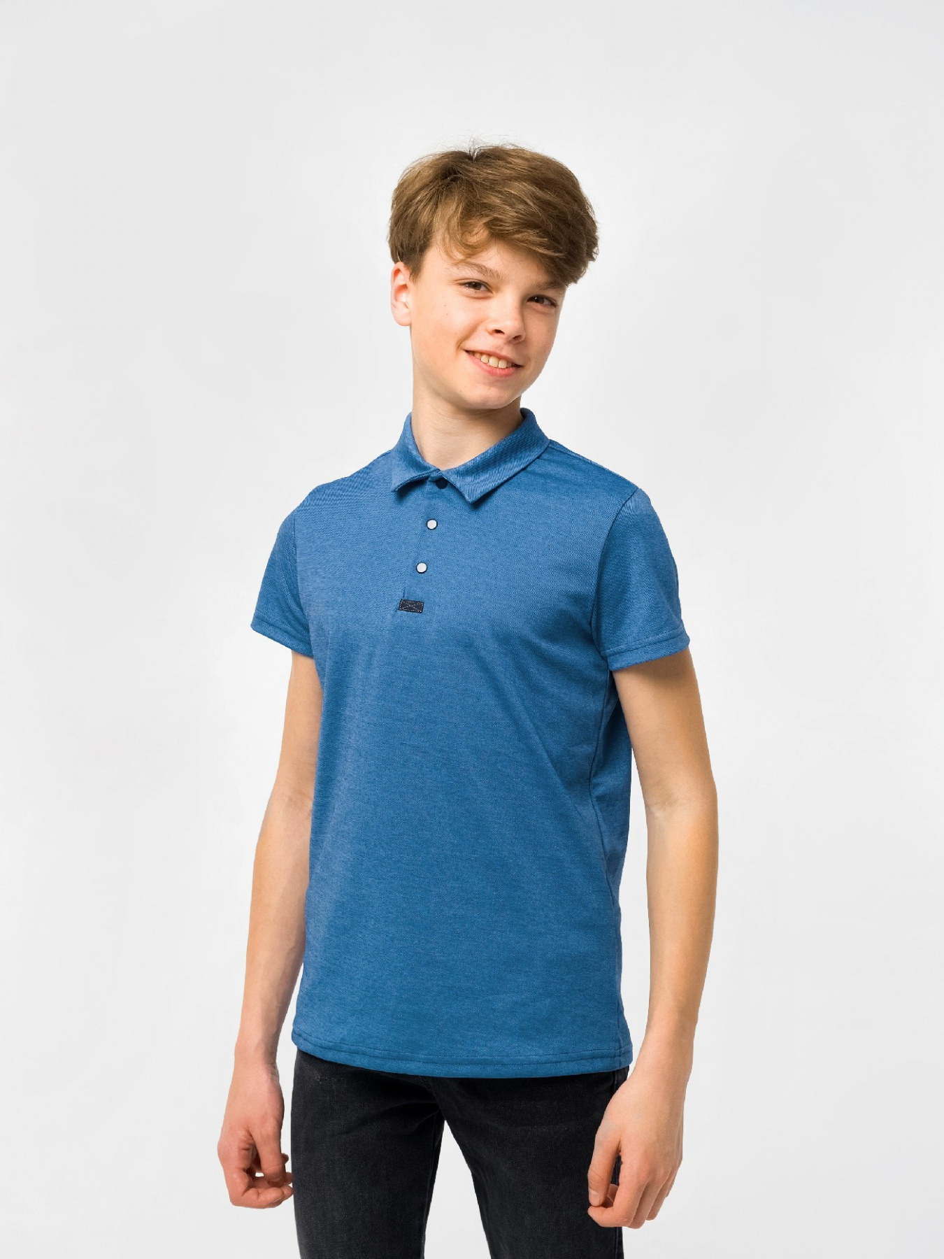 Поло SMIL Модель smil_114719-temnyj-dzins Фото