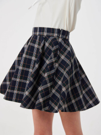 Юбка мини SMIL модель smil_120361-tsine-zelenaa-kletka Фото