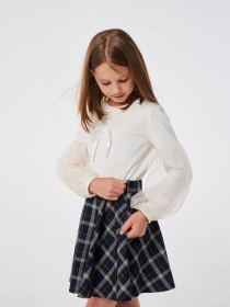 Юбка мини SMIL модель smil_120361-tsine-zelenaa-kletka Фото