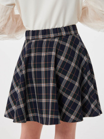 Юбка мини SMIL модель smil_120361-tsine-zelenaa-kletka Фото