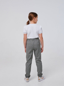 Брюки повседневные SMIL модель smil_115537-cerno-belaa-lapka Фото