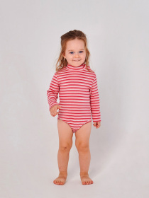 Боди для младенцев SMIL модель smil_102738-korallovaa-poloska Фото
