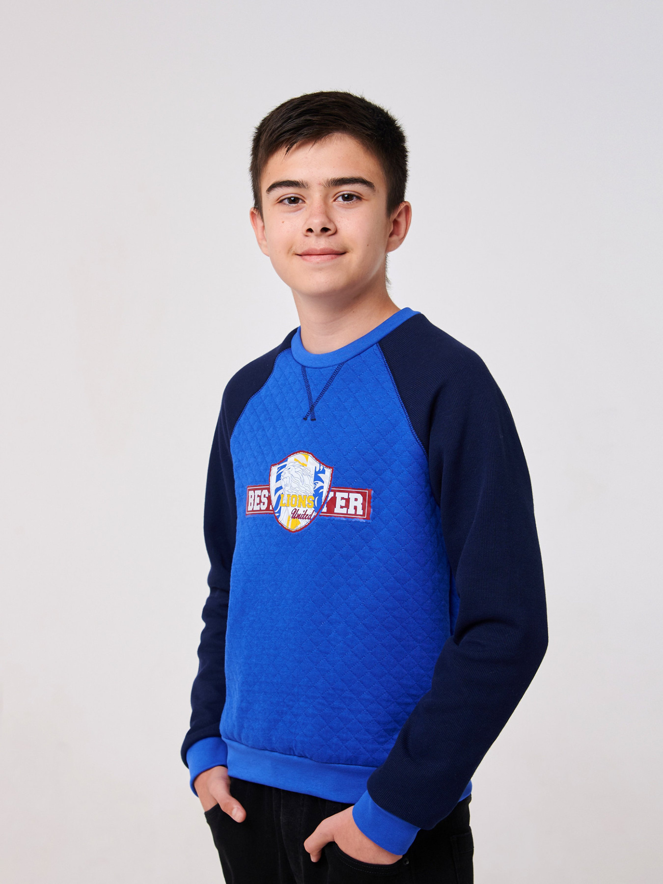 Свитшот SMIL модель smil_116602-ultramarin Фото