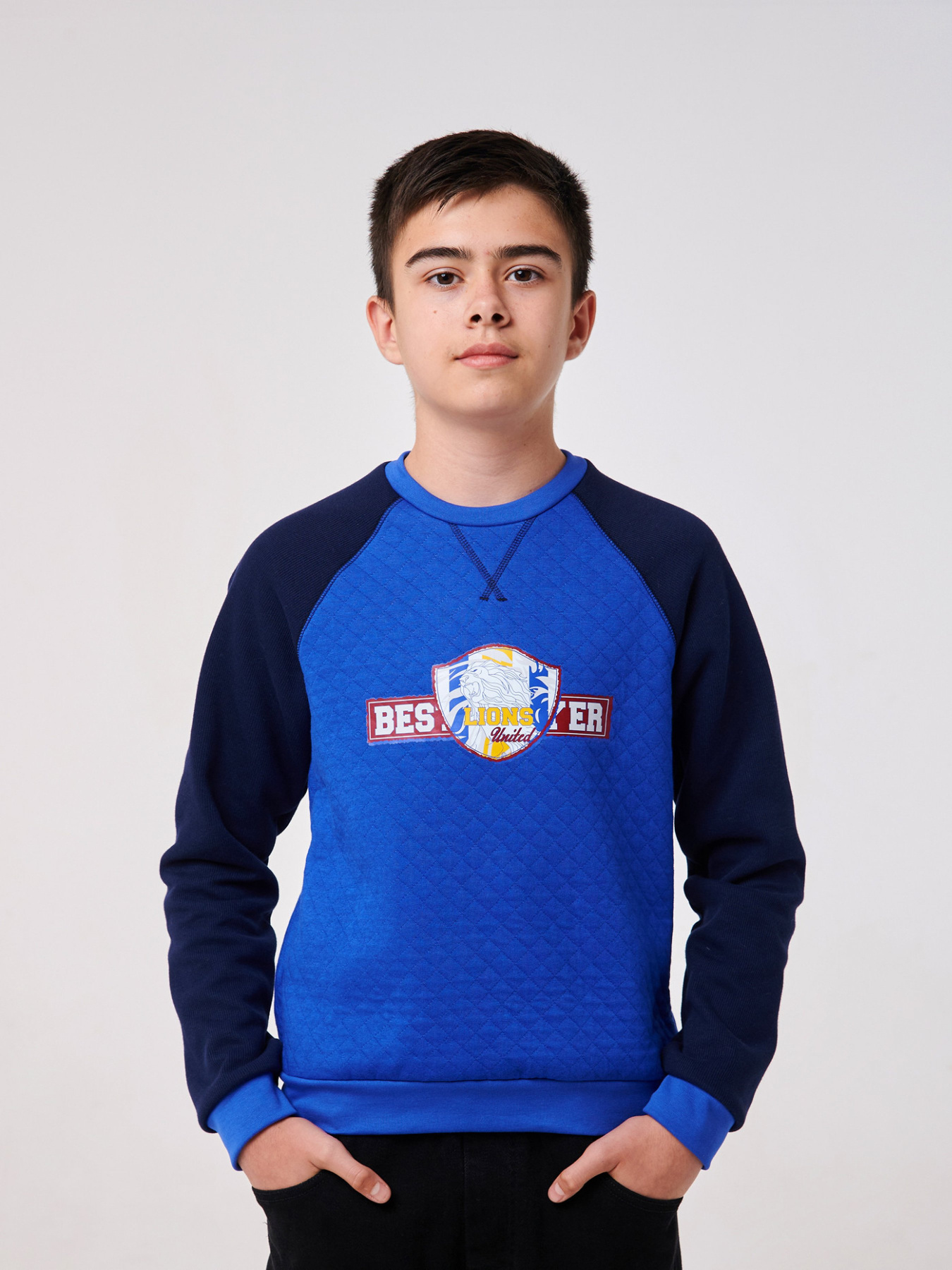 Свитшот SMIL модель smil_116602-ultramarin Фото