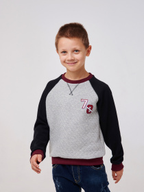 Свитшот SMIL модель smil_116600-seryj Фото