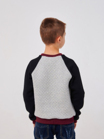 Свитшот SMIL модель smil_116600-seryj Фото