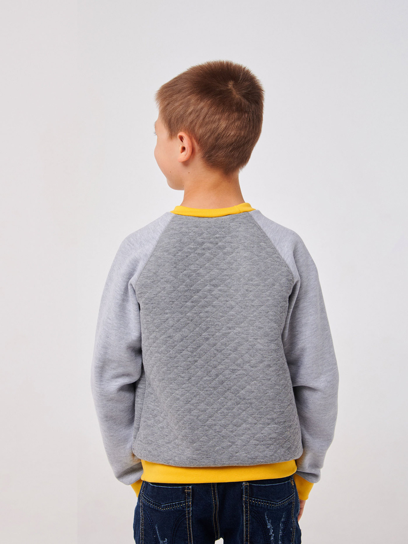 Свитшот SMIL модель smil_116600-temno-seryj-melanz Фото