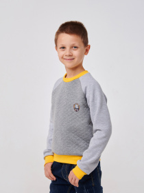 Свитшот SMIL модель smil_116600-temno-seryj-melanz Фото