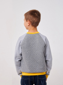 Свитшот SMIL модель smil_116600-temno-seryj-melanz Фото