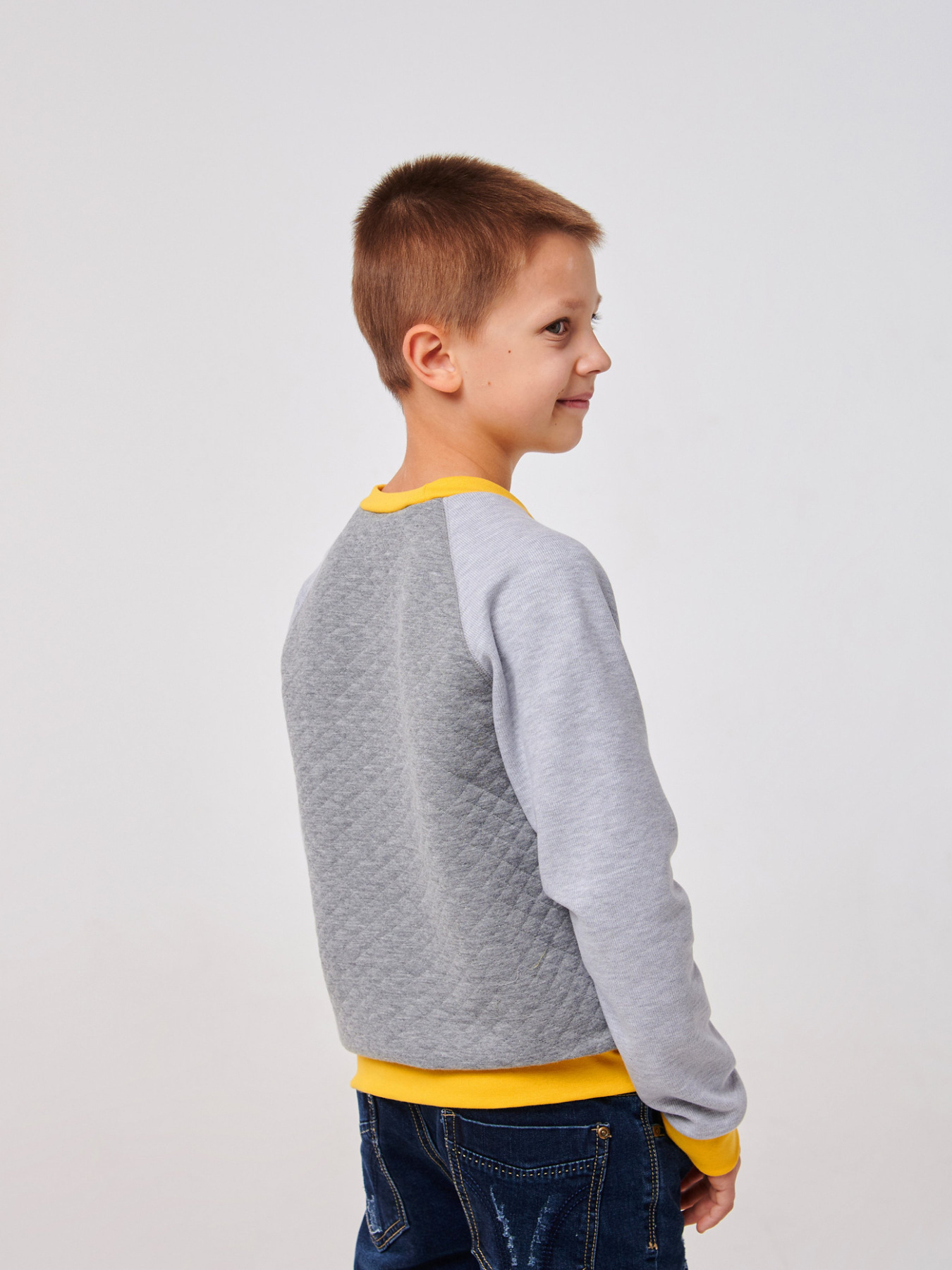 Свитшот SMIL модель smil_116600-temno-seryj-melanz Фото