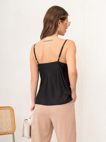 Майка ISSA Plus модель 14049_black Фото