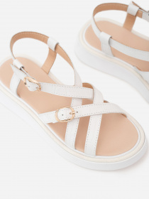 Сандалии ISSA Plus модель OB2-264_white Фото