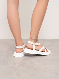 Сандалии ISSA Plus модель OB2-264_white Фото