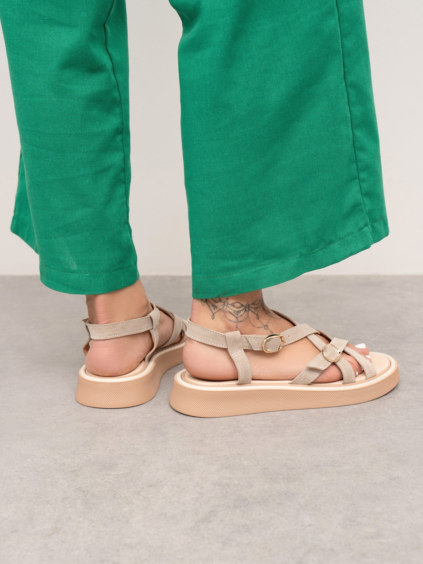 Сандалії ISSA Plus модель OB2-265_beige Фото