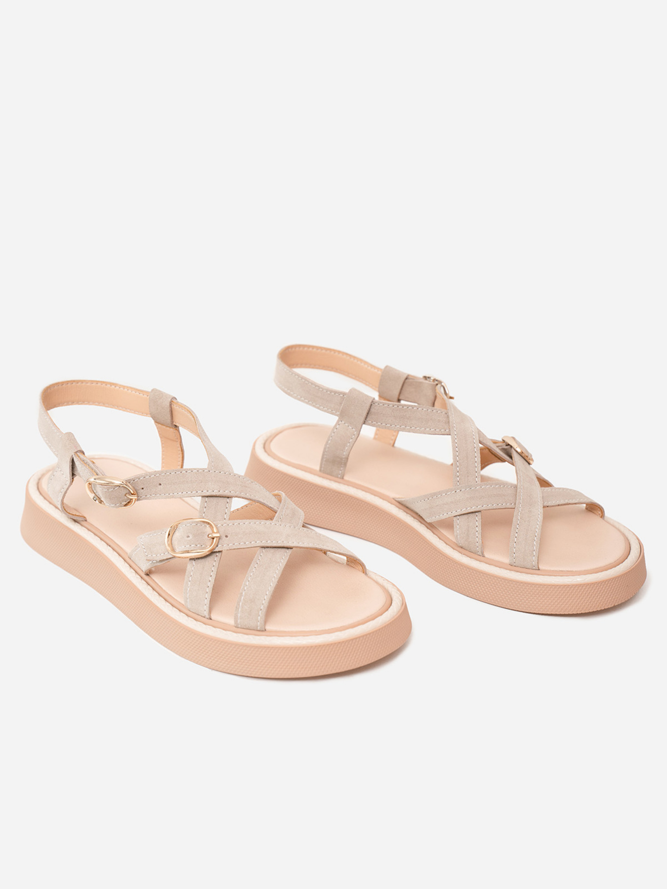 Сандалии ISSA Plus модель OB2-265_beige Фото