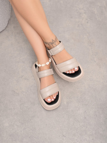 Сандалии ISSA Plus модель OB2-266_beige Фото