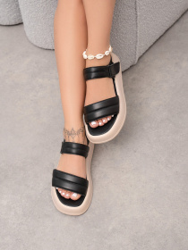 Сандалии ISSA Plus модель OB2-266_black Фото