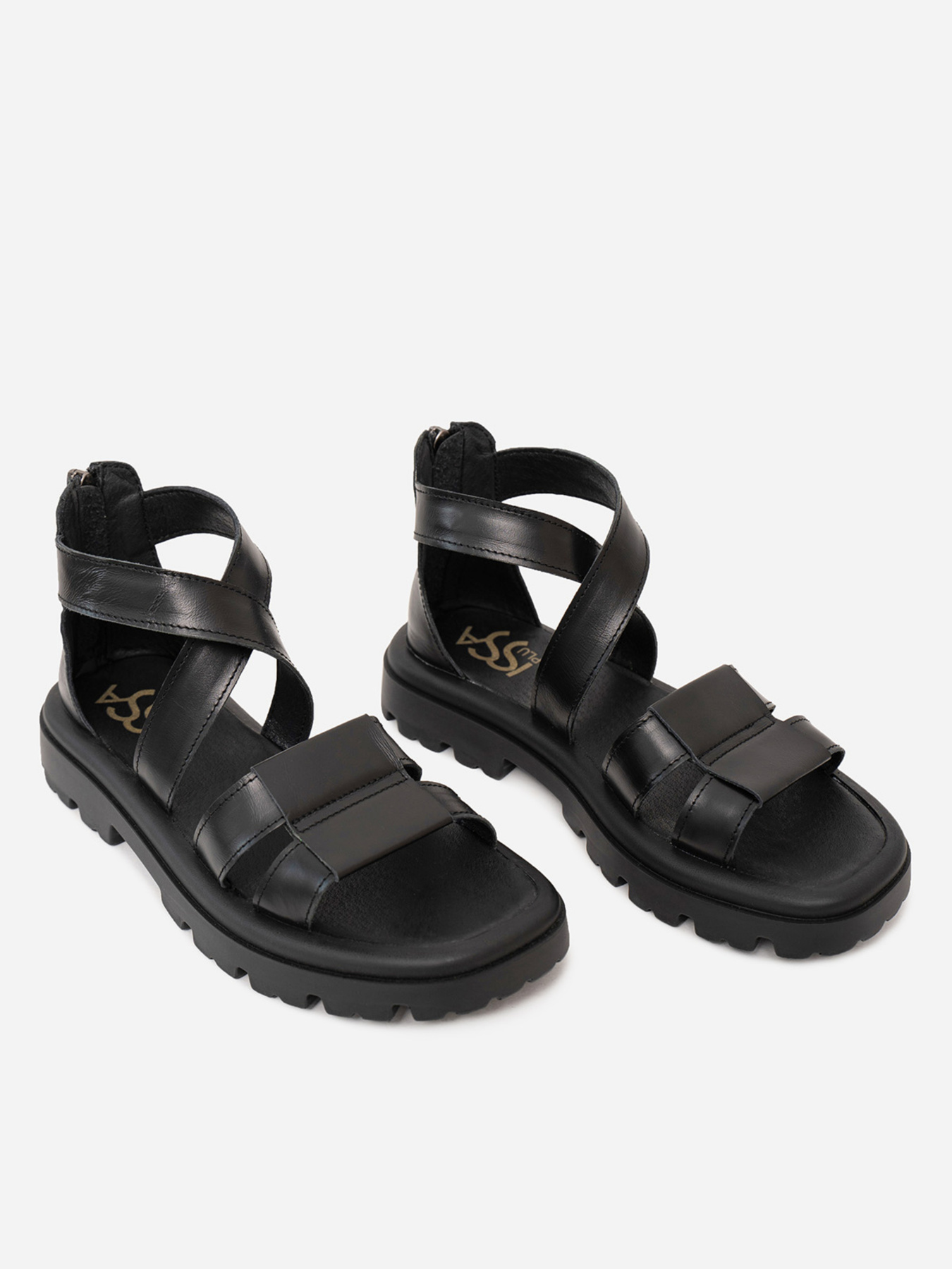 Сандалии ISSA Plus модель OB2-267_black Фото