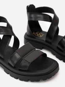 Сандалии ISSA Plus модель OB2-267_black Фото