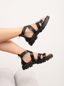 Сандалии ISSA Plus модель OB2-267_black Фото