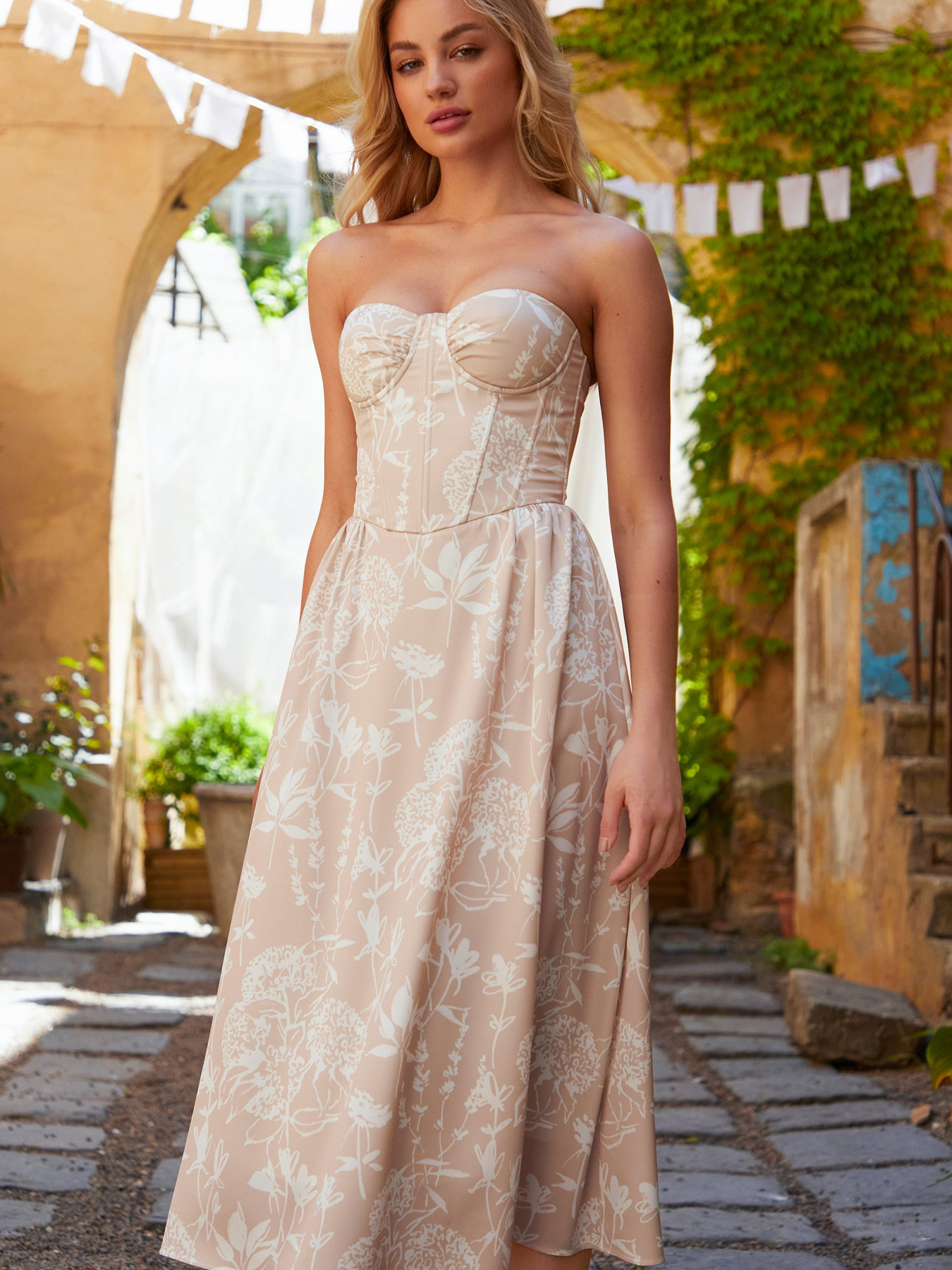 Платье миди Gepur модель 44240 Фото