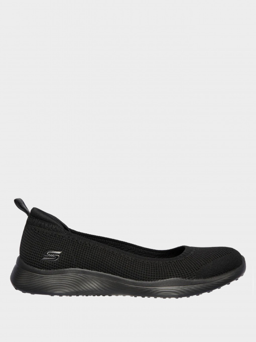 Слипондар мен мокасиндер Skechers үлгі 104134W BBK Фото