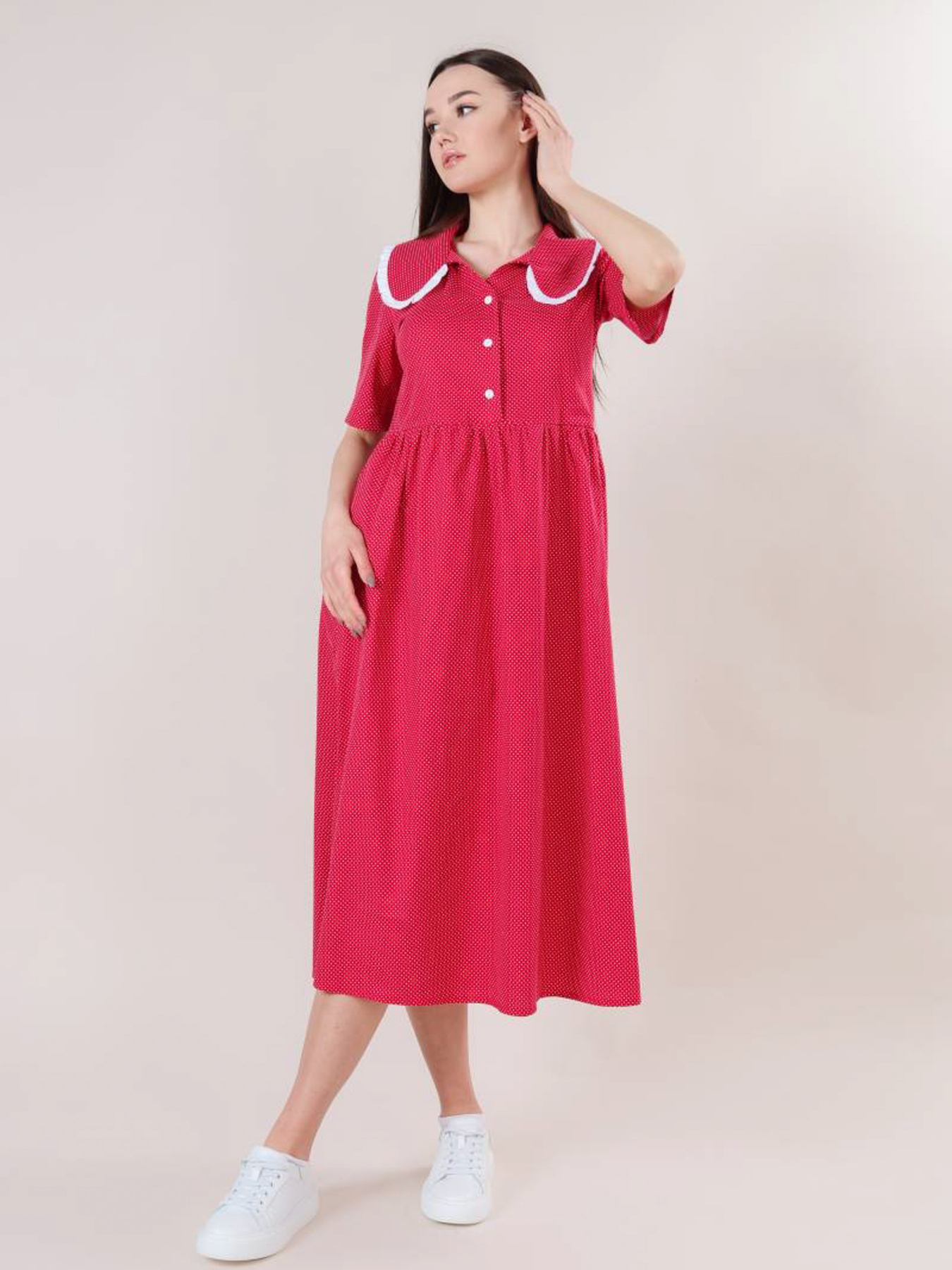 Сукня міді Romashka Кастилія модель 201024902001 Сукня міді Romashka Кастилія модель 201024902001 Фото