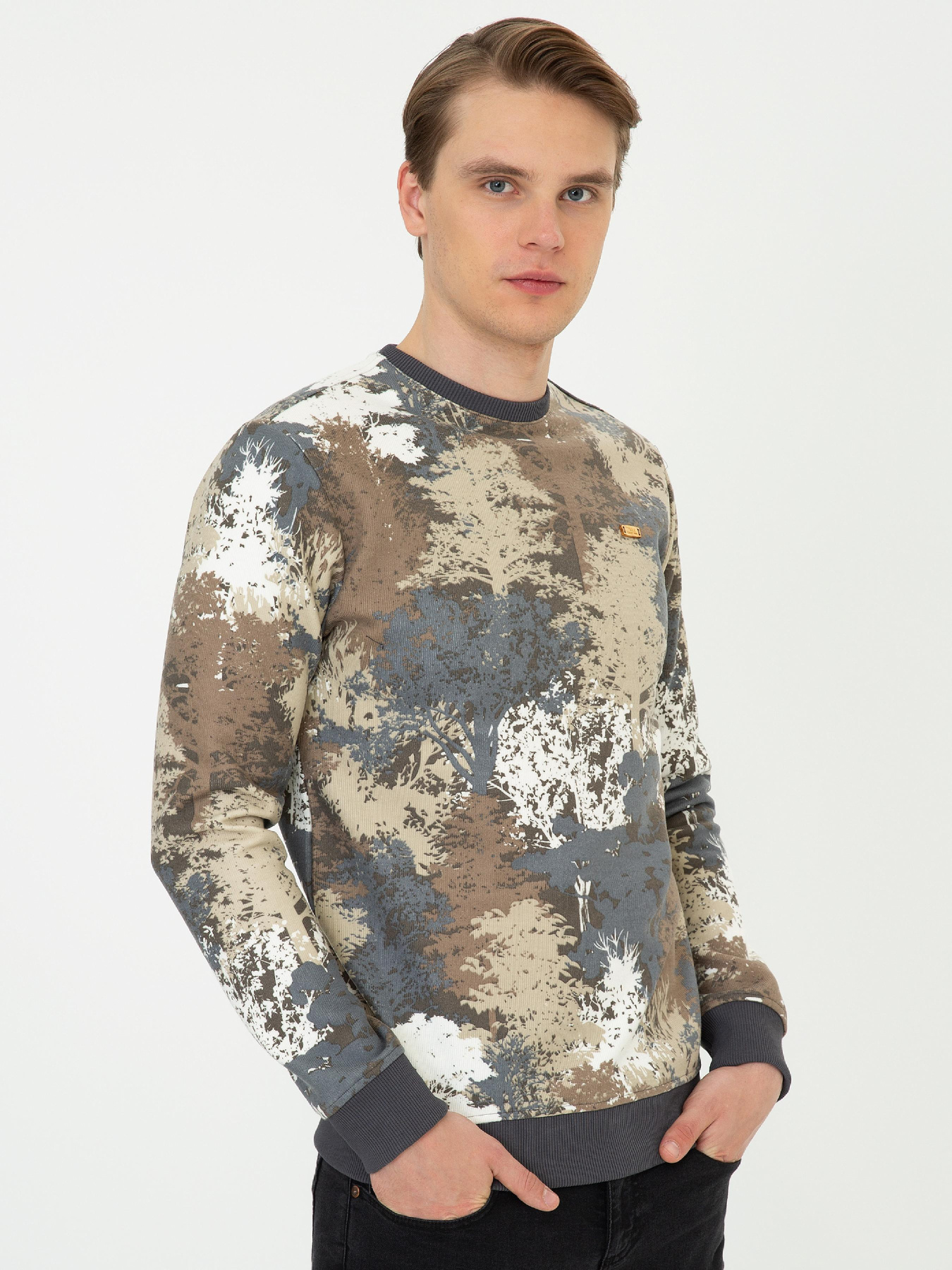 Свитшот US Polo модель G081SZ082.000.1256864.VR081 Фото