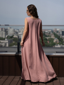 Сарафан ISSA Plus модель 13868_pink Сарафан ISSA Plus модель 13868_pink Фото