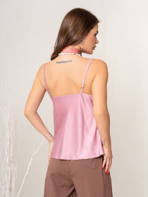 Майка ISSA Plus модель 14049_pink Майка ISSA Plus модель 14049_pink Фото