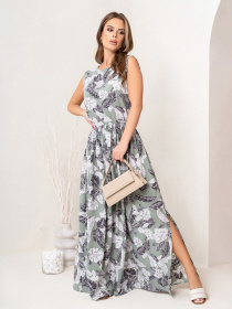 Платье макси ISSA Plus модель 14062_hacks Фото